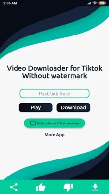 Video Downloader for tiktok - without Watermark android App screenshot 3